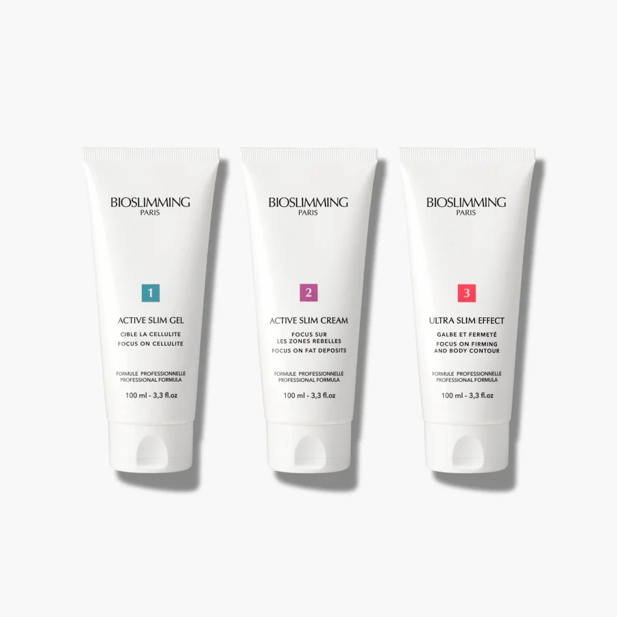 Trío de productos Bioslimming del tratamiento para casa