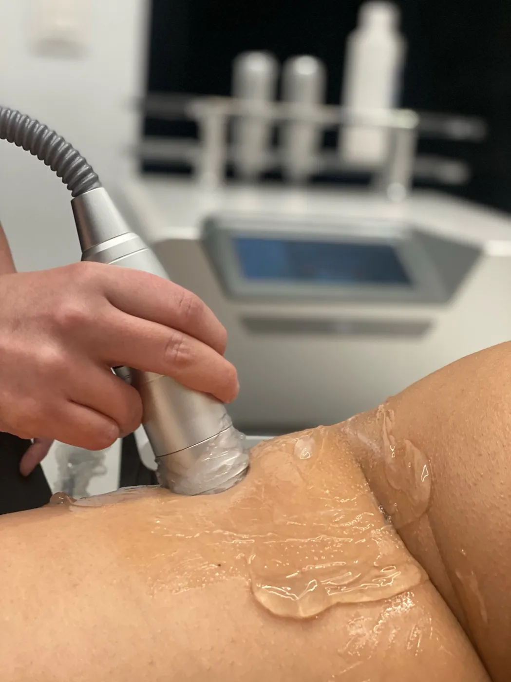 HIFU de barrido indoloro en cabina de Bonita Mía Beauty Zaragoza
